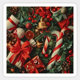 Explore Creative Joy: Holiday Art, Christmas Paintings and Unique Designs for the Season Magnet